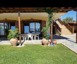 Zahrada ubytování Villa Calypso Ierissos