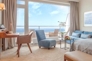 Posezení v ubytování Grand Hotel Seeschlösschen Sea Retreat & SPA