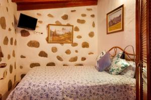Cama o camas de una habitación en Casita Bentayga