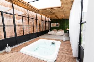 A bathroom at Essential suite