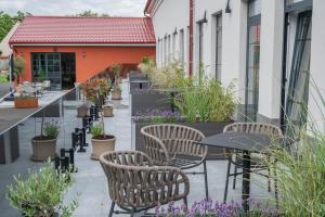 Vonkajšia záhrada v ubytovaní Veltlin Bed & Wine