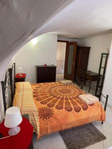 Postel nebo postele na pokoji v ubytování Santa Maria Le Grazie House