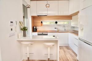 Η κουζίνα ή μικρή κουζίνα στο Golden Relax Apartments