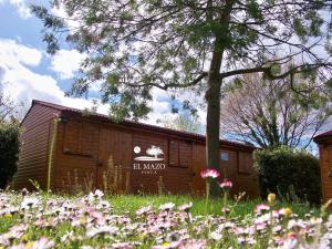 Zahrada ubytování Albergue Finca El Mazo