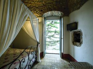 Postel nebo postele na pokoji v ubytování I Templari di Alberona