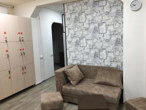 Posezení v ubytování Bonvenon capsule Hostel