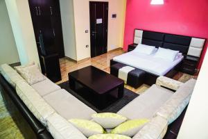 Voodi või voodid majutusasutuse Hotel Magic toas