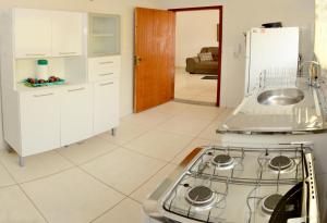 Η κουζίνα ή μικρή κουζίνα στο Apartamentos Terras Altas