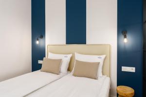 Posteľ alebo postele v izbe v ubytovaní Klif Apartamenty Polanki Aqua A414