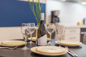 Nápoje v ubytovaní Klif Apartamenty Polanki Aqua A414