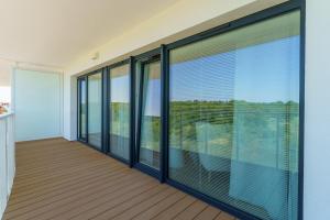 Balkón alebo terasa v ubytovaní Klif Apartamenty Polanki Aqua A414