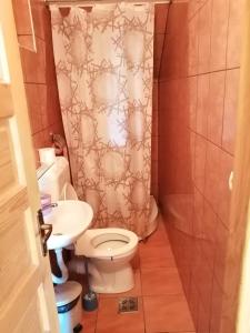 Koupelna v ubytování Sóhegy Panzió
