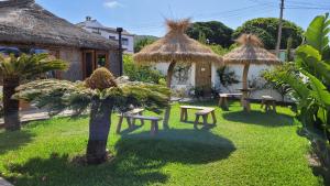 Zahrada ubytování Hostal Casa Arco Iris (Playa)