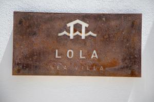 Certifikát, ocenenie alebo iný dokument vystavený v ubytovaní Lola Sea Villa