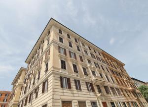 The building in which a vendégházakat is located