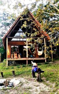 Vườn quanh Chalé Nosso Cantinho - Vale do Capão BA