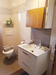 Kúpeľňa v ubytovaní Ferienwohnung Andrejcic + 19 fotografií