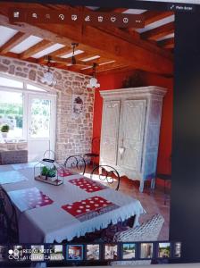 Posteľ alebo postele v izbe v ubytovaní La Gravière