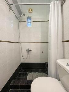 A bathroom at Minimal Sea House