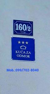 Certifikát, ocenenie alebo iný dokument vystavený v ubytovaní Kuća za odmor Antonio