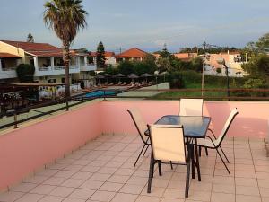 A balcony or terrace at Litus Amoris