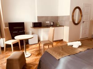 Kuchyňa alebo kuchynka v ubytovaní Downtown Apartment