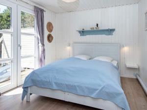 Postel nebo postele na pokoji v ubytování Holiday home Ebeltoft CXCVII