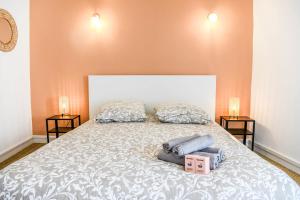 Posteľ alebo postele v izbe v ubytovaní Bail mobilité - Appartement au coeur du Panier