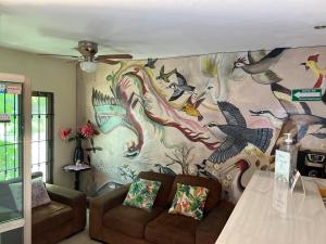 Posezení v ubytování Hotel Balché