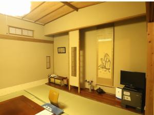 野沢温泉　奈良屋旅館電視和／或娛樂中心