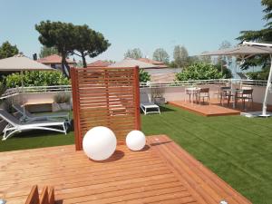 Zahrada ubytování Villa Elia Suite Room