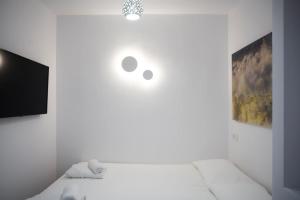 Posteľ alebo postele v izbe v ubytovaní Casa Blu Mykonos