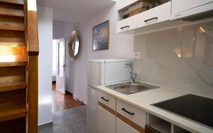 Kuchyňa alebo kuchynka v ubytovaní Casa Blu Mykonos