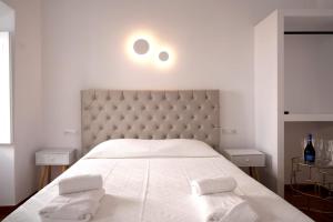 Posteľ alebo postele v izbe v ubytovaní Casa Blu Mykonos