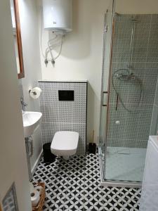 Kúpeľňa v ubytovaní Smocze Ranczo 2