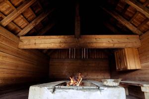 The floor plan of Chalet Hebalm