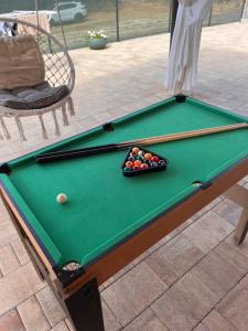 Biliár nebo kulečník v ubytování Holiday Home Calma