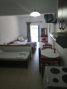 Posteľ alebo postele v izbe v ubytovaní Oasis Apartments