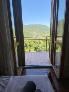 Nespecifikovaný výhled na hory nebo výhled na hory při pohledu z bed and breakfast