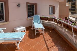 Balkon lub taras w obiekcie CHALET VILLA Los HIPOCAMPOS