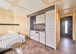Kuchyň nebo kuchyňský kout v ubytování ZiKK Apartment Vitis