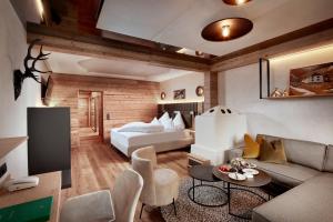 Voodi või voodid majutusasutuse Relais&Châteaux Spa-Hotel Jagdhof toas
