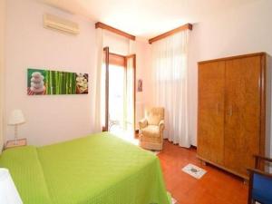 Holiday Home Alessia n 3 ,Centro Storico di Taormina tesisinde bir odada yatak veya yataklar