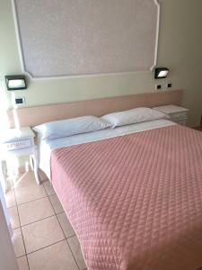 Ein Bett oder Betten in einem Zimmer der Unterkunft Hotel Liana
