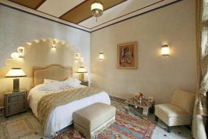 Postel nebo postele na pokoji v ubytování Riad & Spa Esprit Du Maroc
