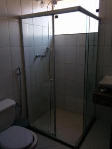 Koupelna v ubytování Conquista Palace Hotel