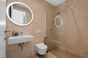 Koupelna v ubytování Apartments Villa Zara