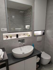 Kúpeľňa v ubytovaní Apartman Iva