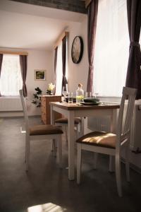Posezení v ubytování Apartmány Goliáš