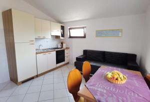 Kuchyň nebo kuchyňský kout v ubytování Apartmani Ruk